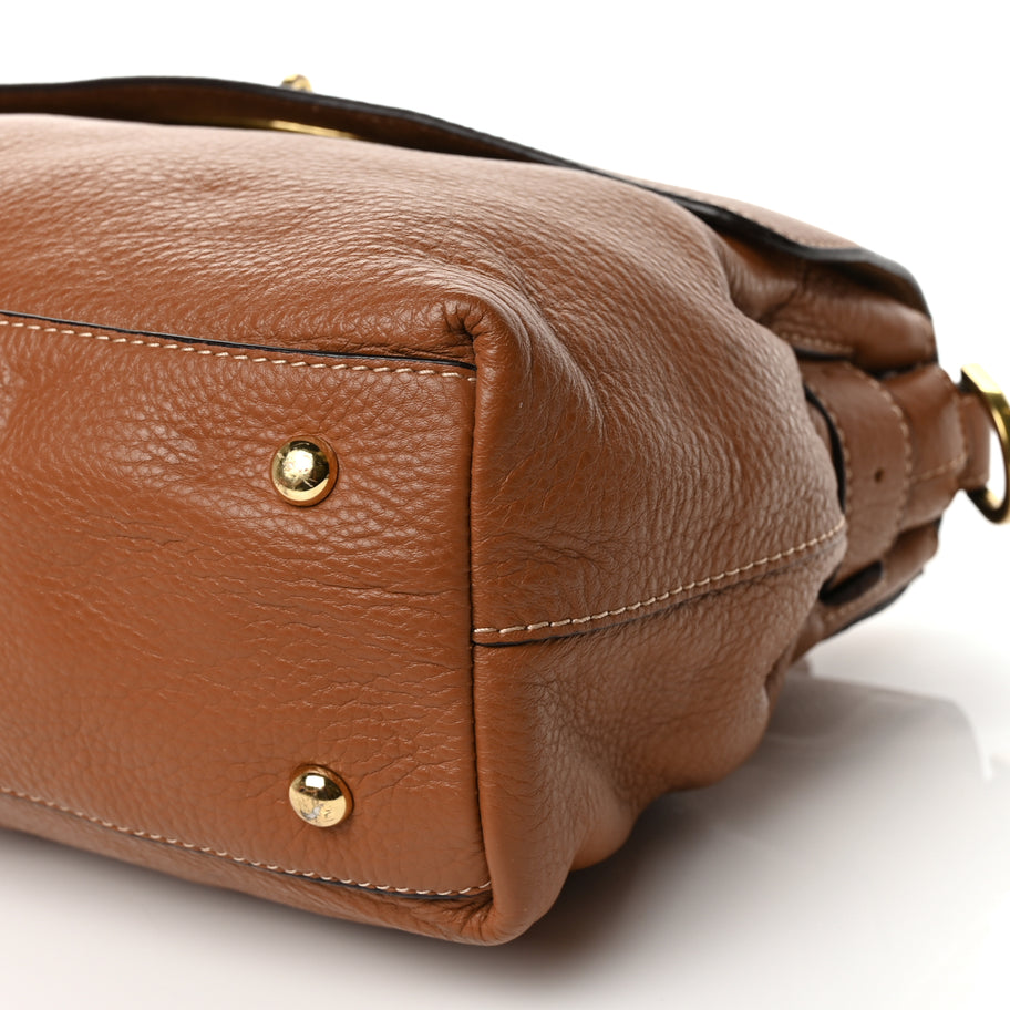 Mulberry Grained Calfskin Oversized Edie Oak Oak Image 10