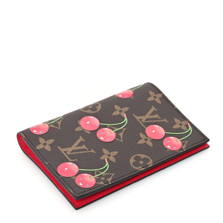 Louis Vuitton LV X TM Monogram Cerises Passport Cover Image 3