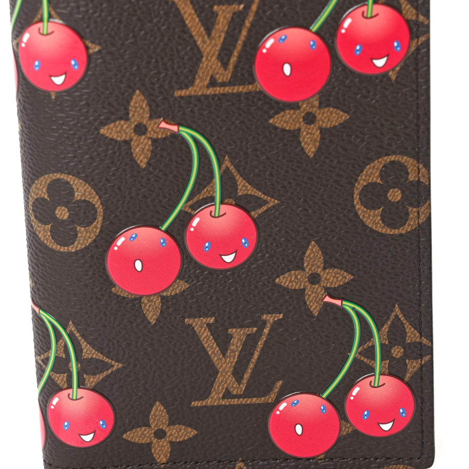 Louis Vuitton LV X TM Monogram Cerises Passport Cover Image 5