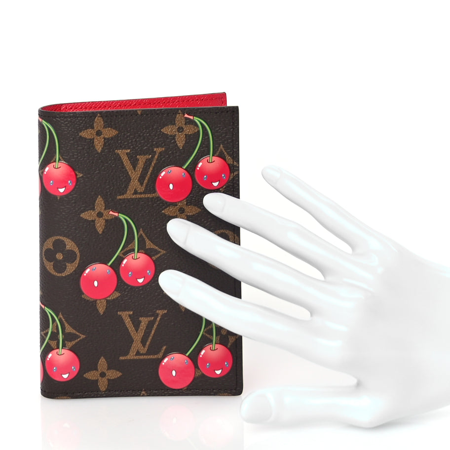 Louis Vuitton LV X TM Monogram Cerises Passport Cover Image 7