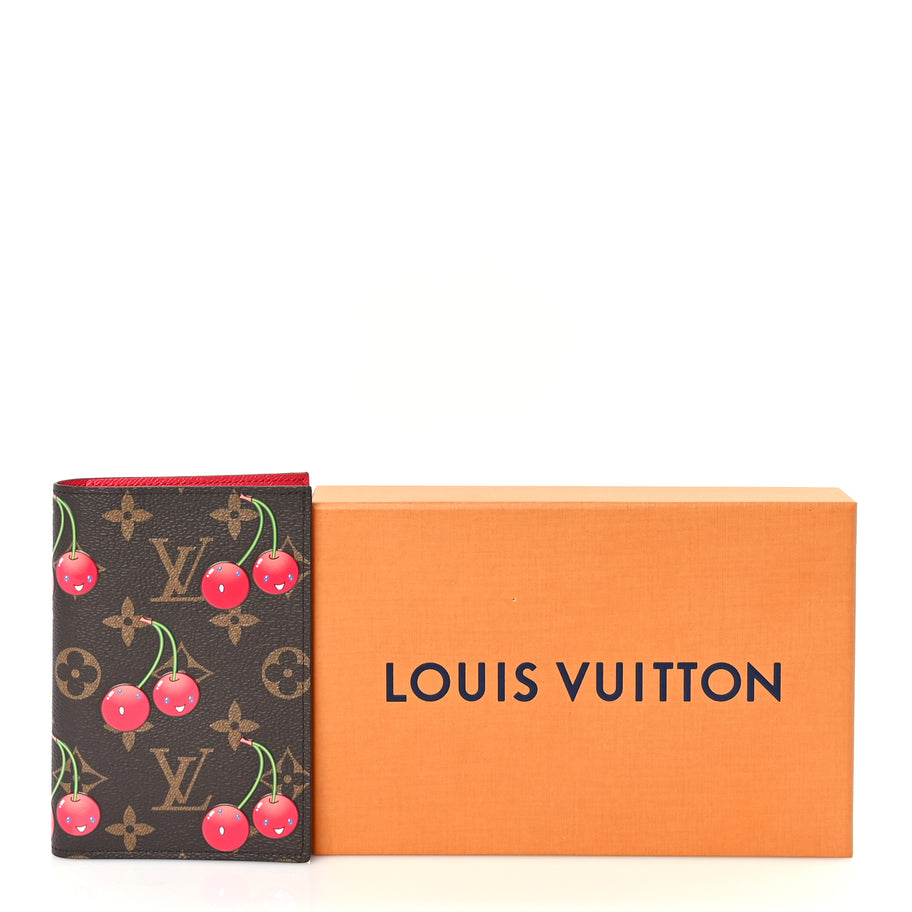 Louis Vuitton LV X TM Monogram Cerises Passport Cover Image 8
