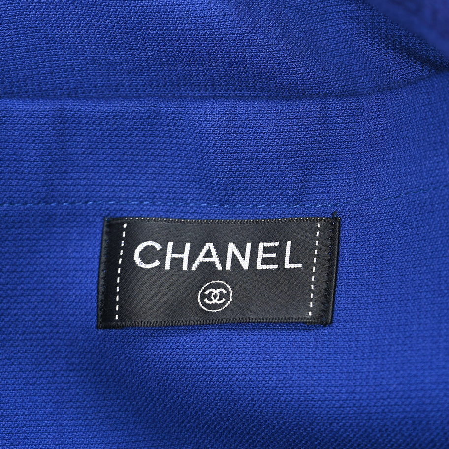 Chanel Chanel Terry Cotton CC Beach Tote Towel Set Blue Image 6