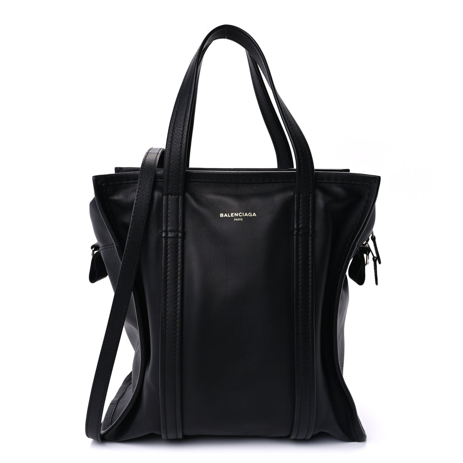 Balenciaga Agneau Small Bazar Shopper Tote  Black Image 1