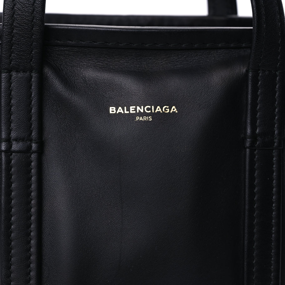 Balenciaga Agneau Small Bazar Shopper Tote  Black Image 6