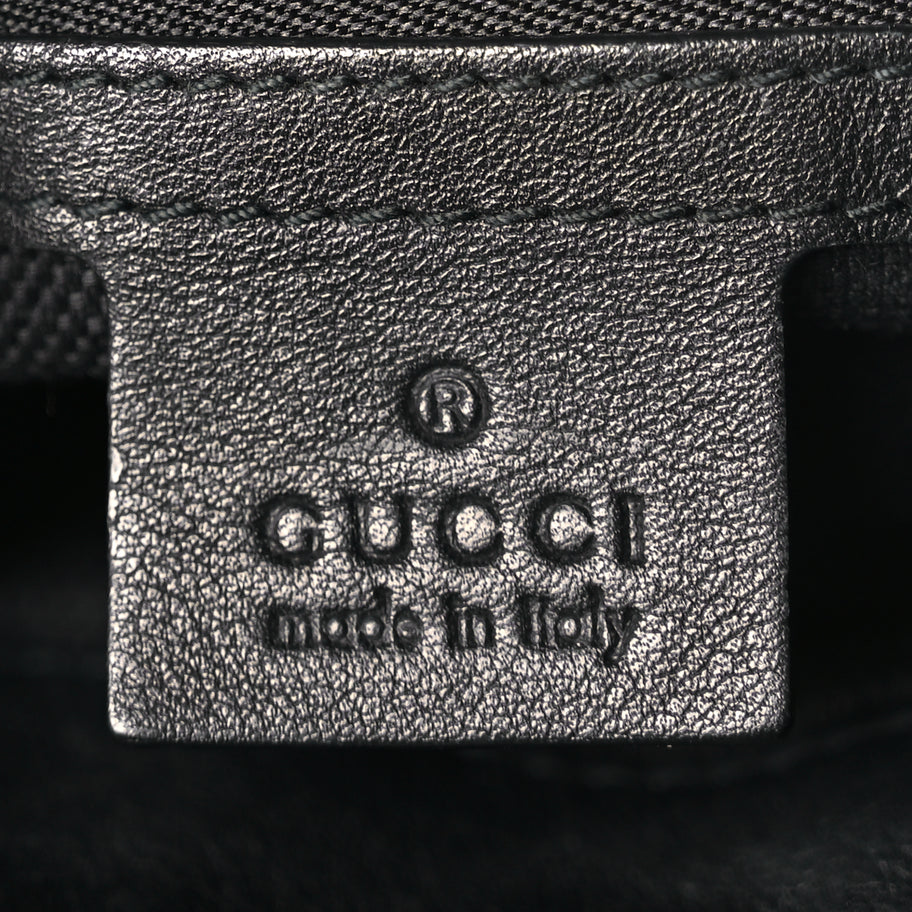 Gucci Vernice Naplack Small Soho Top Handle Satchel Black Image 5