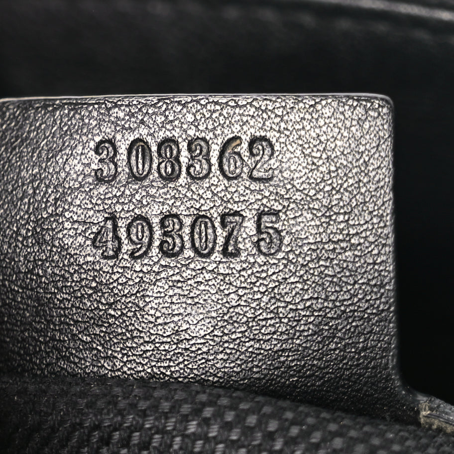 Gucci Vernice Naplack Small Soho Top Handle Satchel Black Image 6