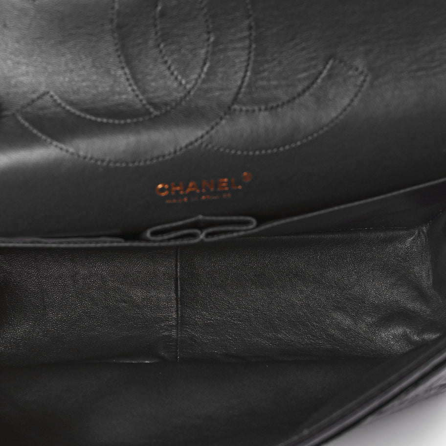 Chanel Aged Calfskin Quilted 2.55 Reissue 227 Flap Black Image 4