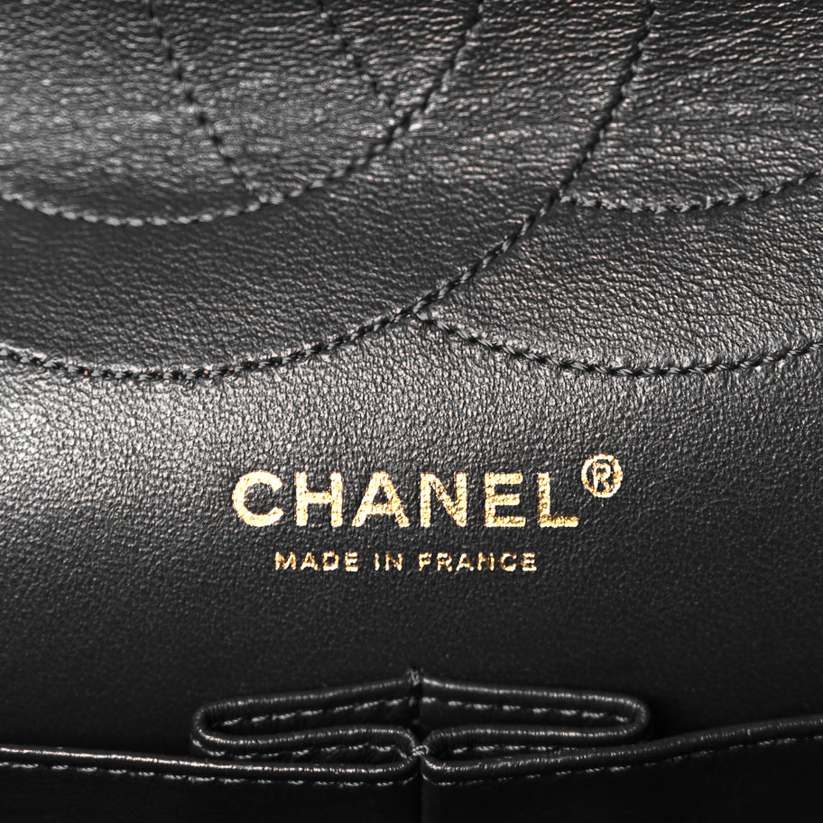 Chanel Aged Calfskin Quilted 2.55 Reissue 227 Flap Black Image 6