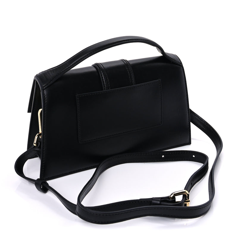  Jacquemus Smooth Calfskin Le Grand Bambino  Black