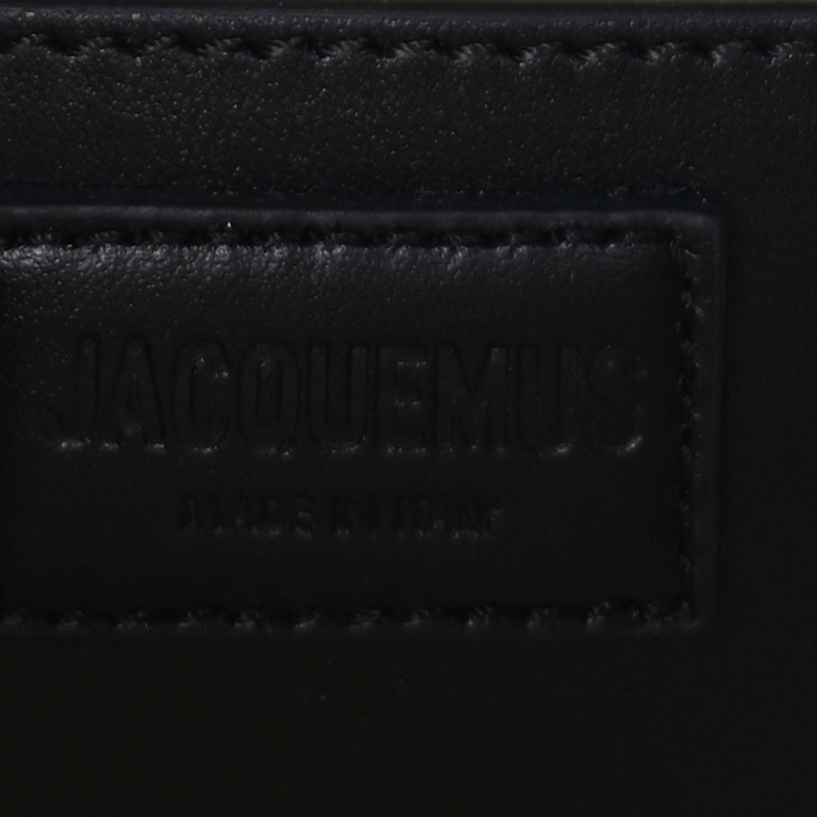 Jacquemus Smooth Calfskin Le Grand Bambino  Black Image 5