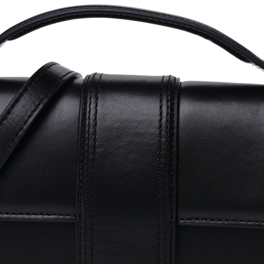 Jacquemus Smooth Calfskin Le Grand Bambino  Black Image 6