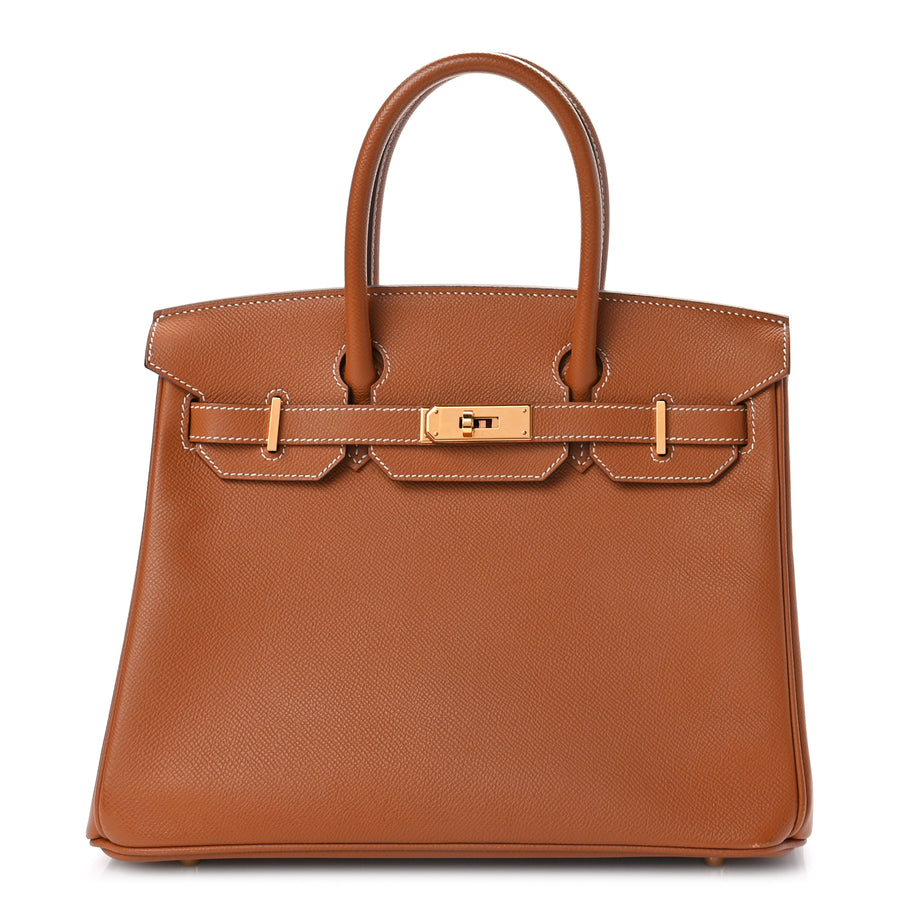 Hermes Epsom Birkin 30 Gold Image 1