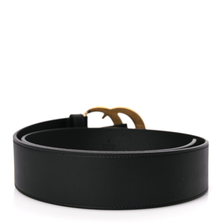 Gucci Calfskin Double G 40mm Belt 70 28 Black Image 2