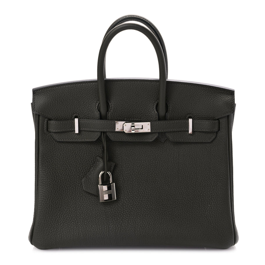 Hermes Togo Birkin 25 Vert De Gris Image 1