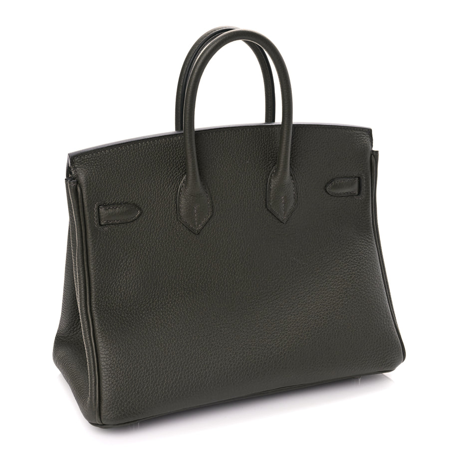 Hermes Togo Birkin 25 Vert De Gris Image 2