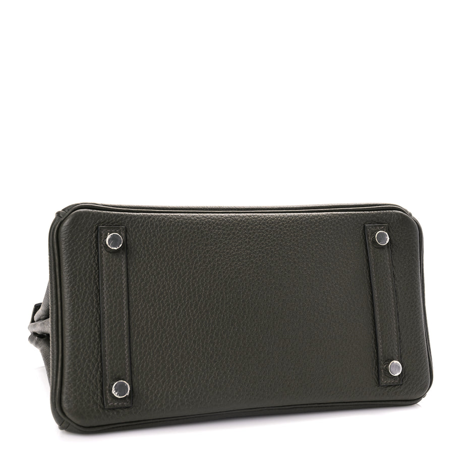 Hermes Togo Birkin 25 Vert De Gris Image 3