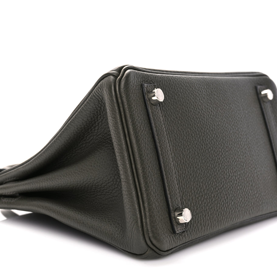 Hermes Togo Birkin 25 Vert De Gris Image 8