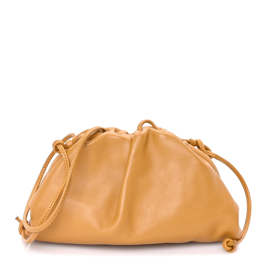 Bottega Veneta Butter Calfskin The Mini Pouch Butterscotch Image 1