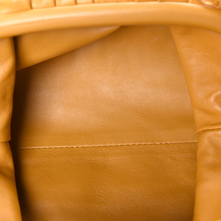 Bottega Veneta Butter Calfskin The Mini Pouch Butterscotch Image 4