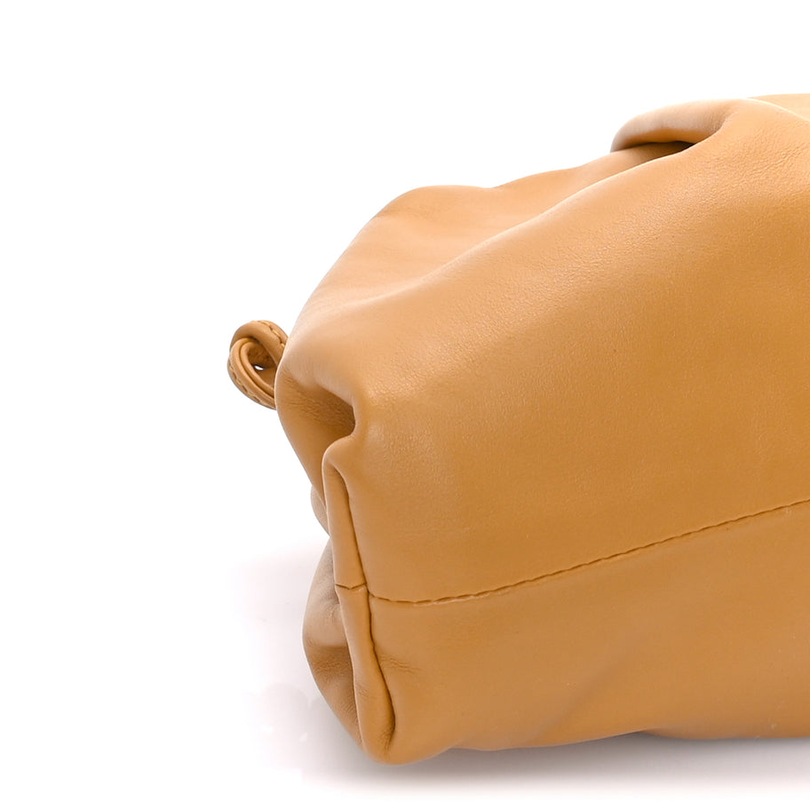 Bottega Veneta Butter Calfskin The Mini Pouch Butterscotch Image 7