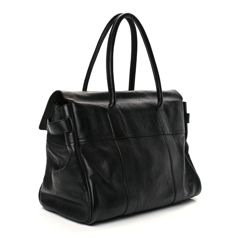  Mulberry Natural Vegetable Tanned Bayswater Black