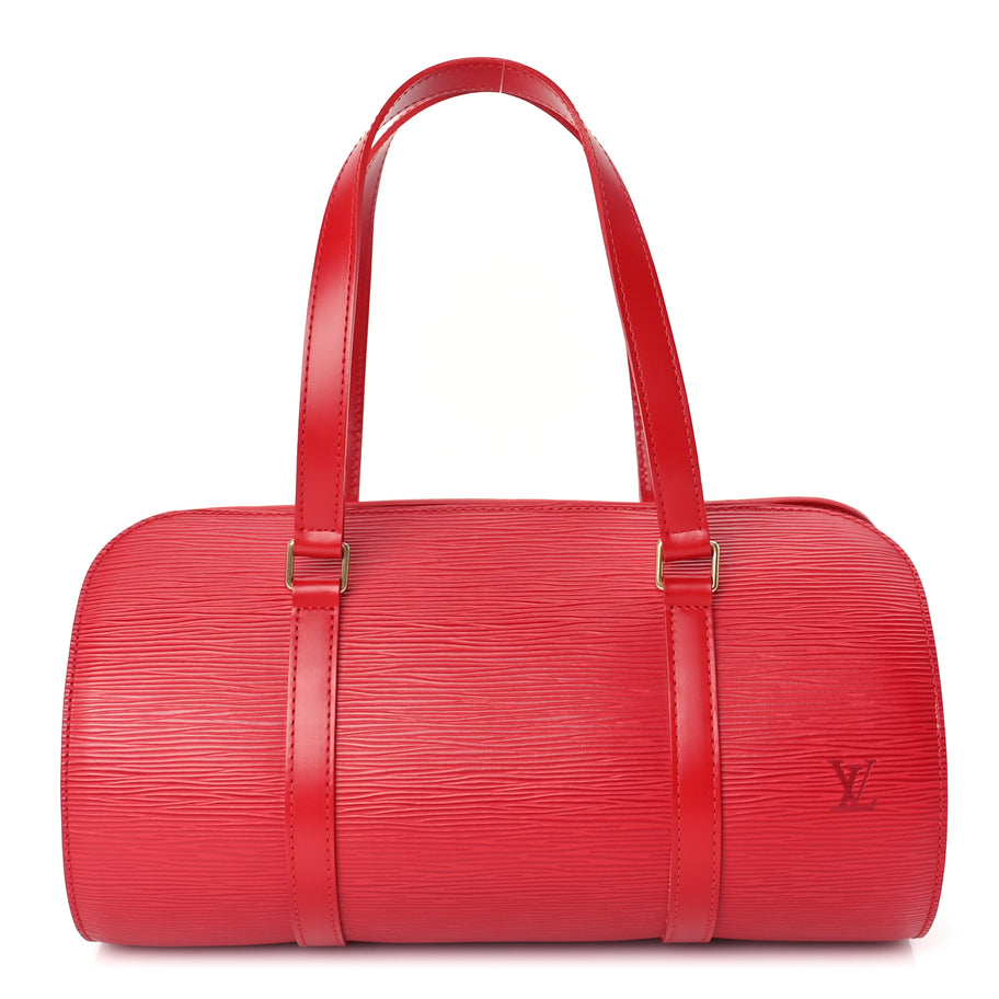 Louis Vuitton Epi Soufflot  Castillan Red Image 1