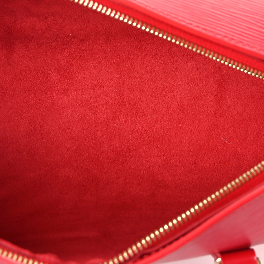 Louis Vuitton Epi Soufflot  Castillan Red Image 4