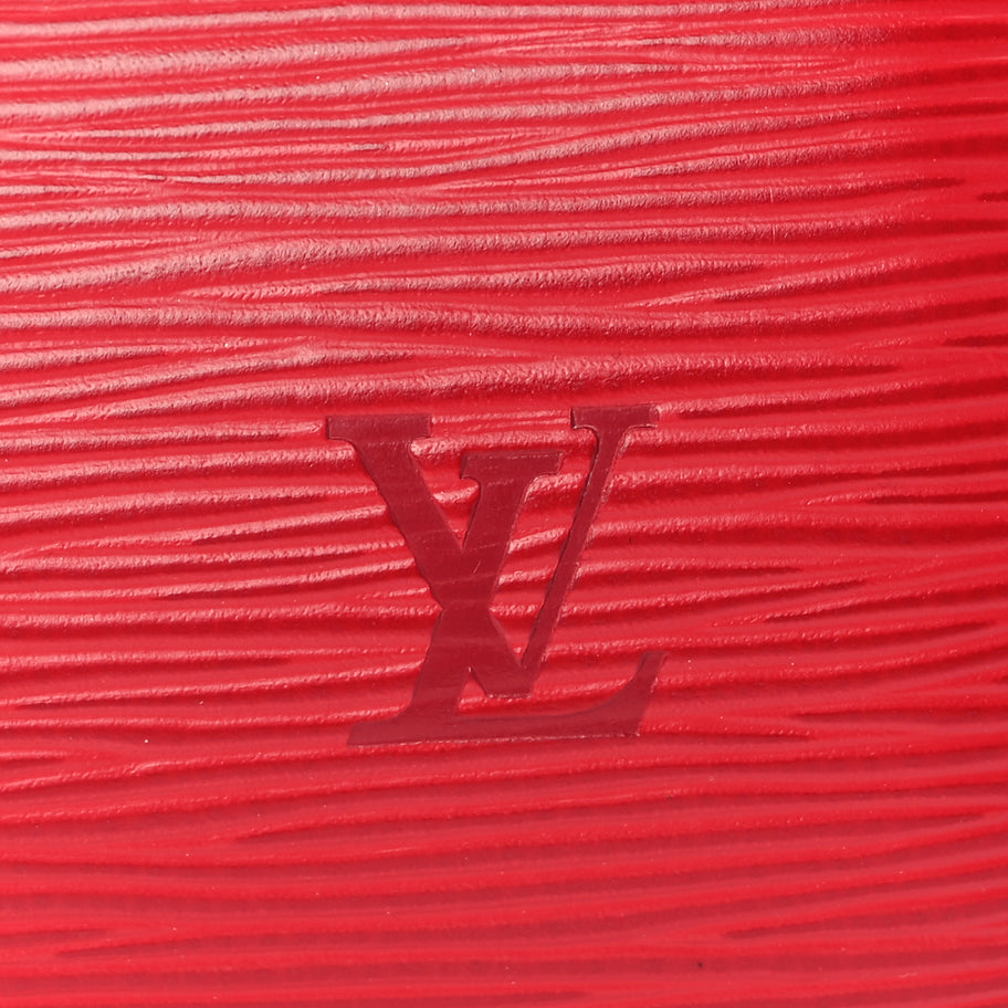 Louis Vuitton Epi Soufflot  Castillan Red Image 6