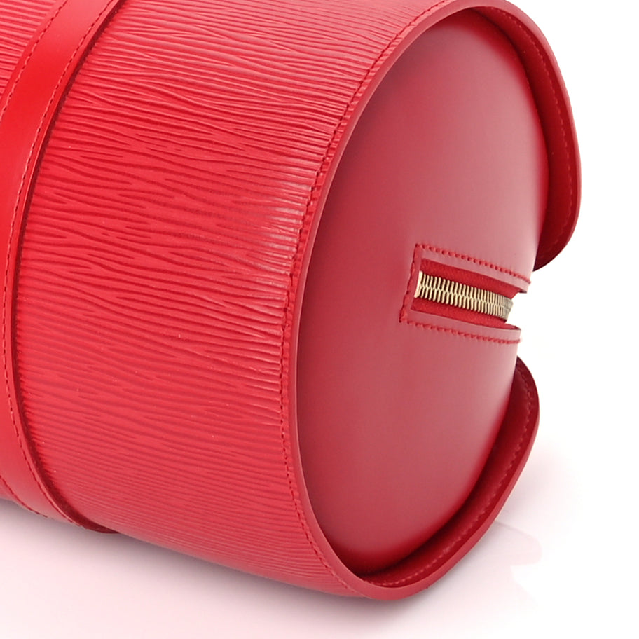 Louis Vuitton Epi Soufflot  Castillan Red Image 8