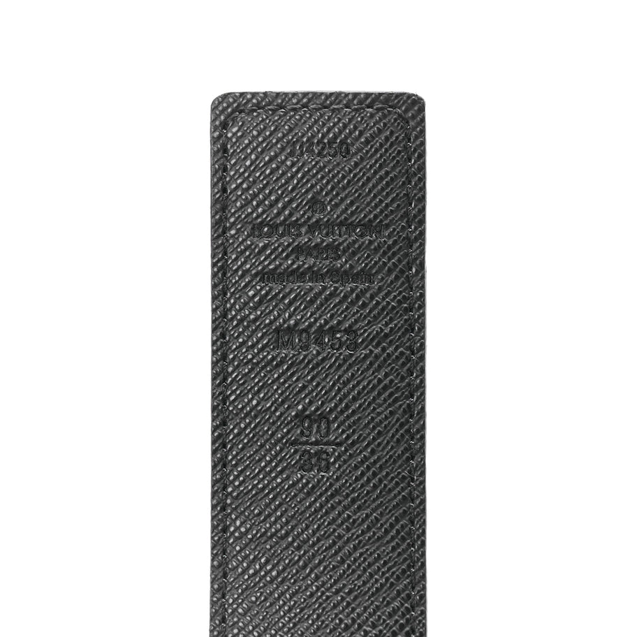 Louis Vuitton Calfskin Monogram 30mm LV Initiales Reversible Belt 90 36 Black Image 5