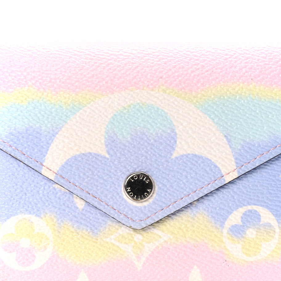 Louis Vuitton Monogram Escale Victorine Wallet  Pastel Image 7