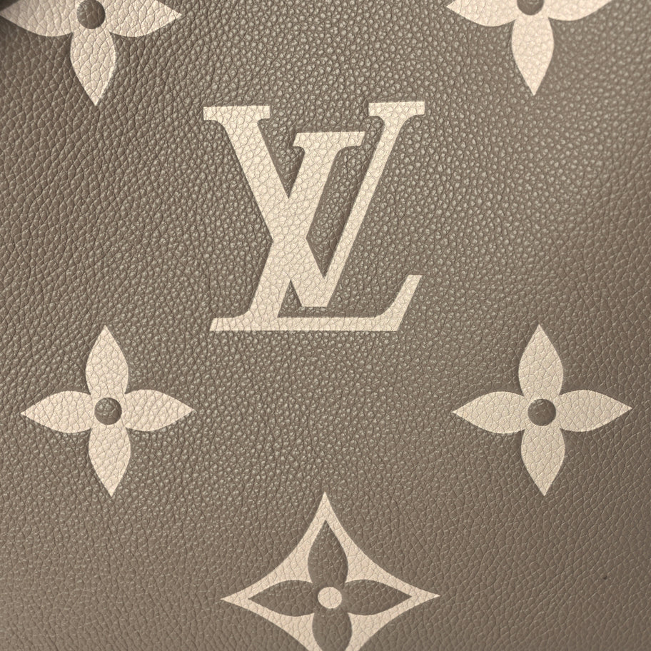 Louis Vuitton Empreinte Monogram Giant Neonoe MM Tourterelle Creme Tourterelle Creme Image 5