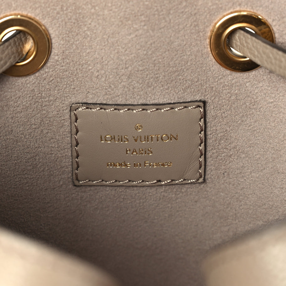 Louis Vuitton Empreinte Monogram Giant Neonoe MM Tourterelle Creme Tourterelle Creme Image 7