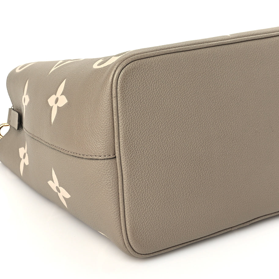 Louis Vuitton Empreinte Monogram Giant Neonoe MM Tourterelle Creme Tourterelle Creme Image 8