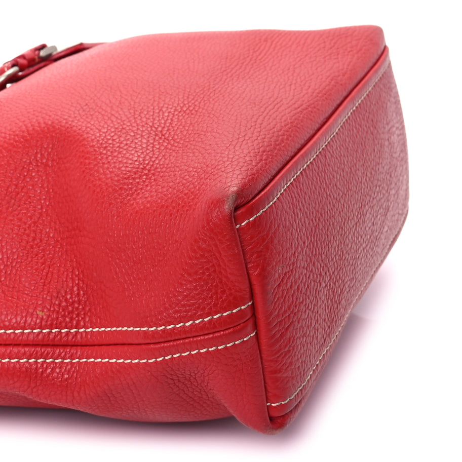 Prada Vitello Daino Shoulder Bag  Fuoco Image 7