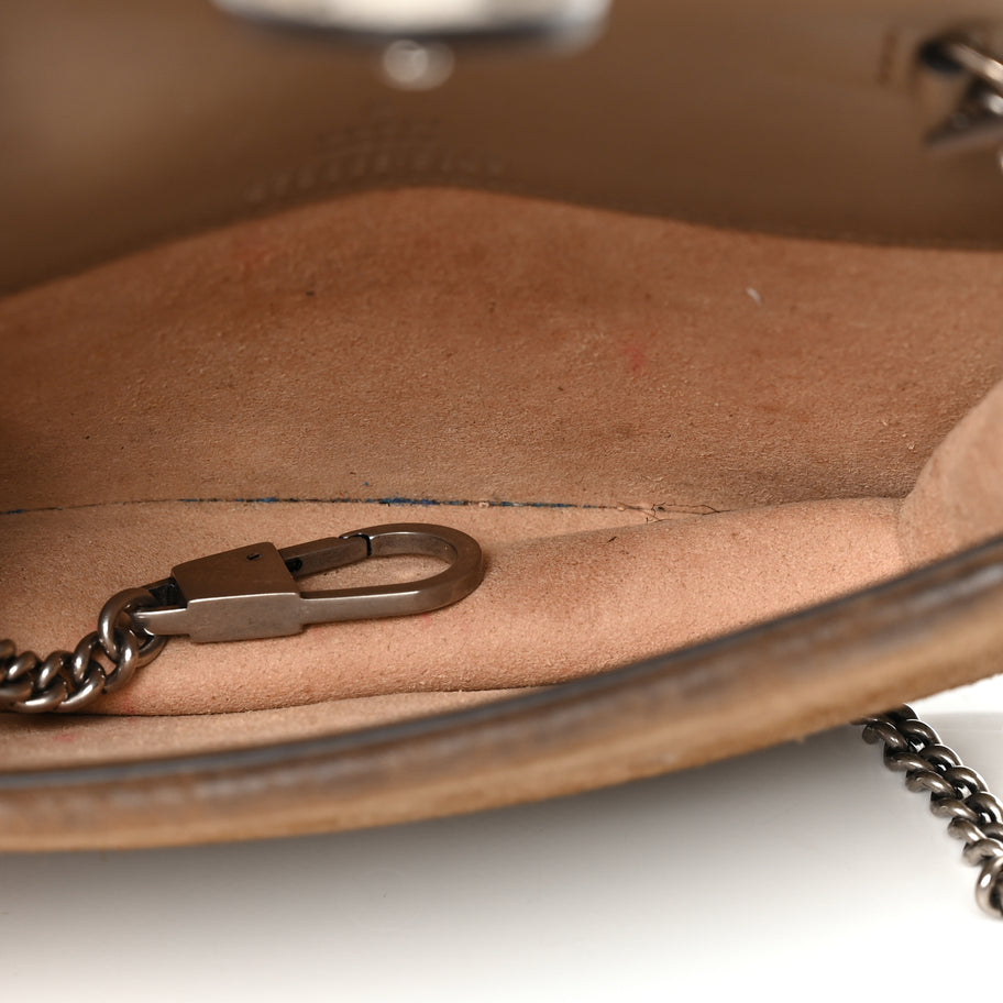 Gucci GG Supreme Monogram Super Mini Dionysus Shoulder Bag Taupe Image 4