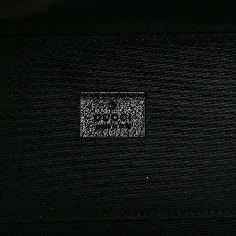 Gucci Econyl Nylon Monogram Off The Grid Long Tote Bag Black Image 4
