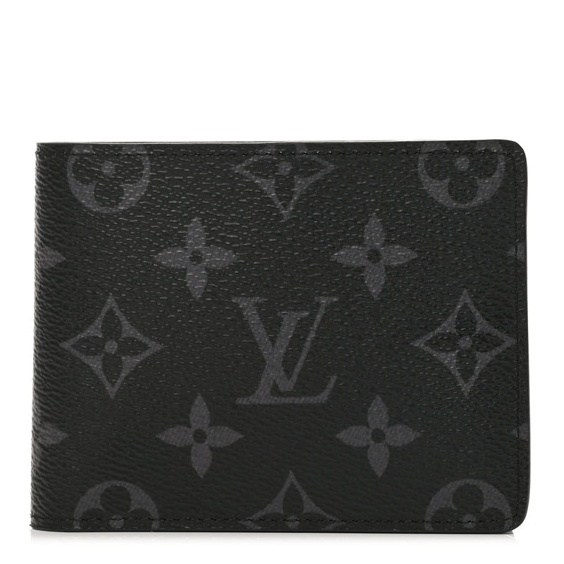  Louis Vuitton Monogram Eclipse Slender Wallet Eclipse