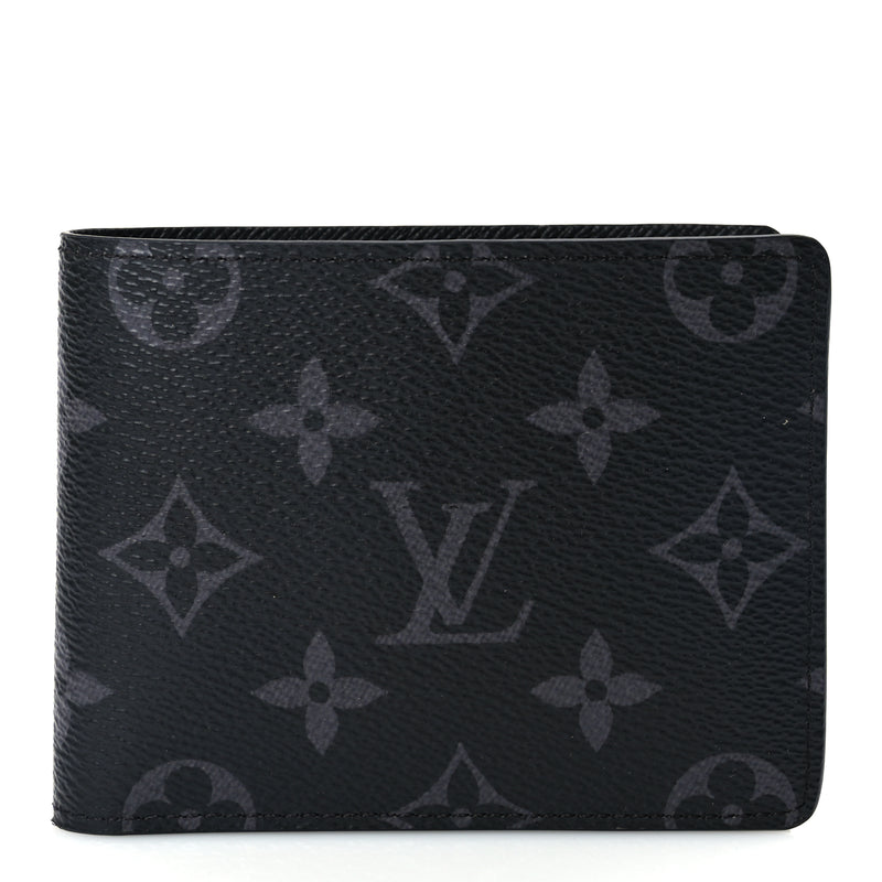  Louis Vuitton Monogram Eclipse Slender Wallet Eclipse