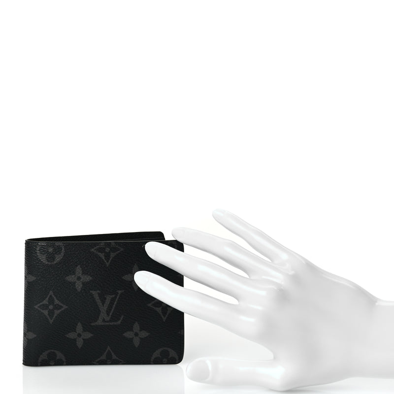  Louis Vuitton Monogram Eclipse Slender Wallet Eclipse