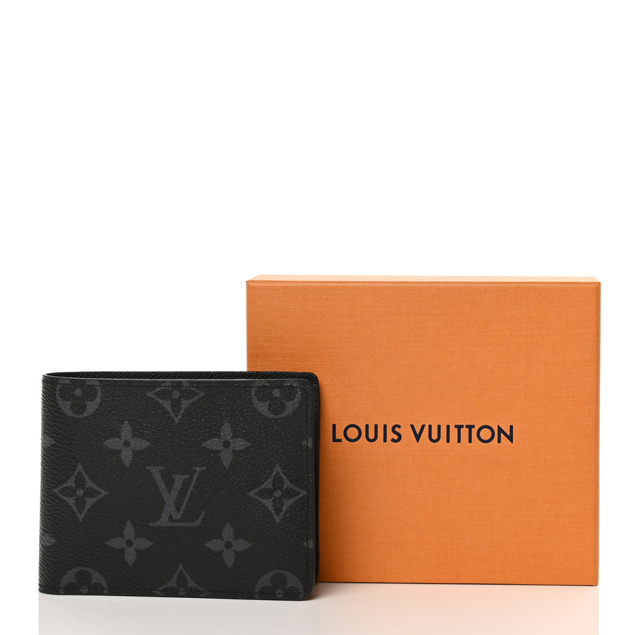 Louis Vuitton Monogram Eclipse Slender Wallet Eclipse Image 7
