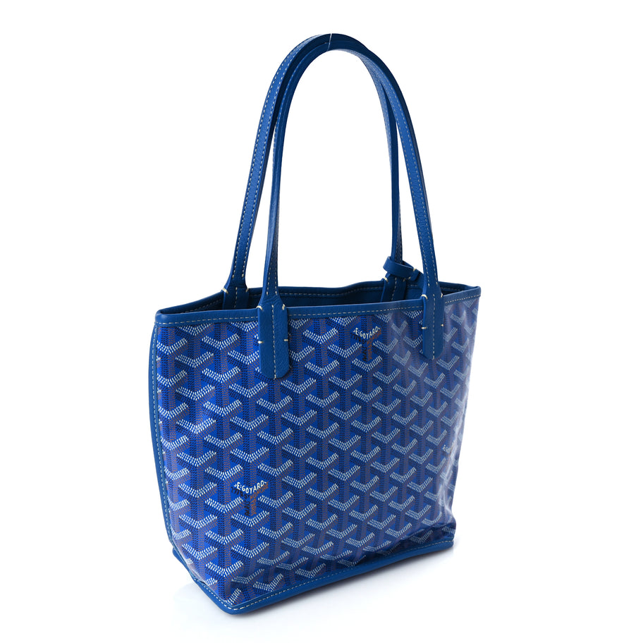 Goyard Goyardine Reversible Mini Anjou Sky Blue Image 6