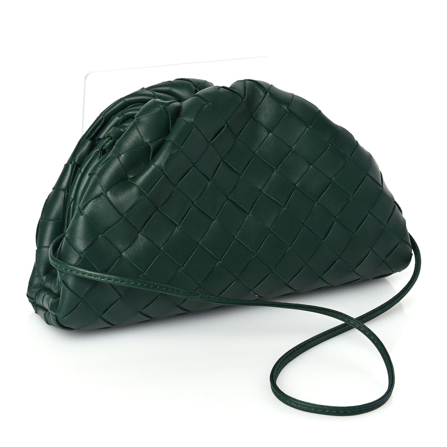 Bottega Veneta Nappa Intrecciato The Mini Pouch Raintree Image 2