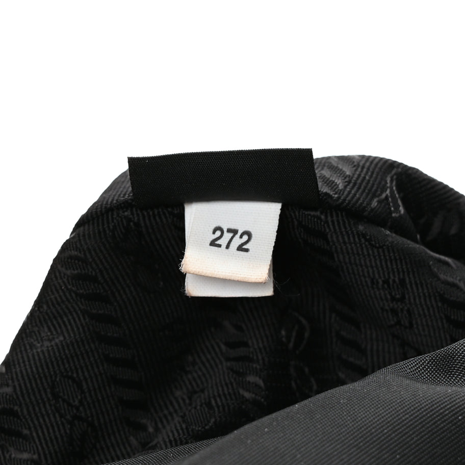 Prada Tessuto Nylon Saffiano Re-Edition 2006 Shoulder Bag Black Image 7