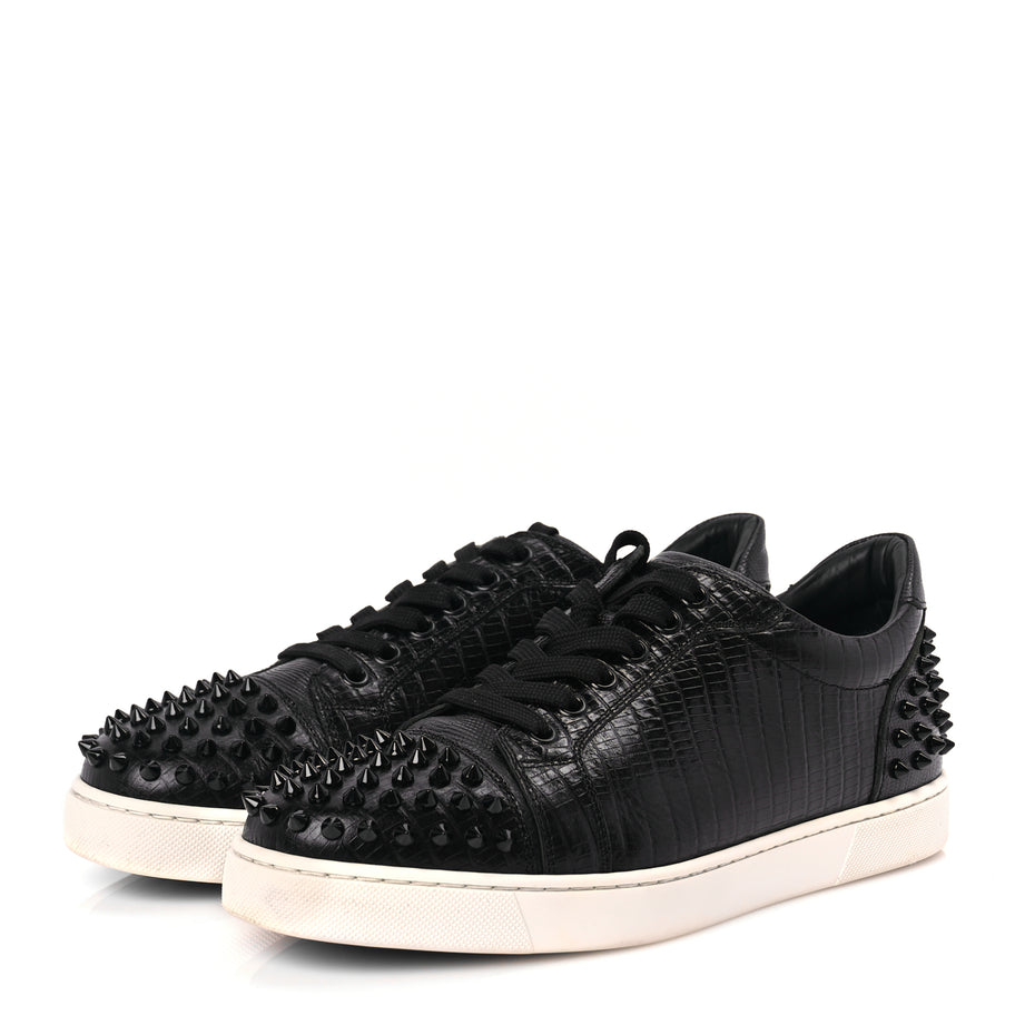 Calf Lizzy Vieira 2 Flat Womens Sneakers Black Image 2