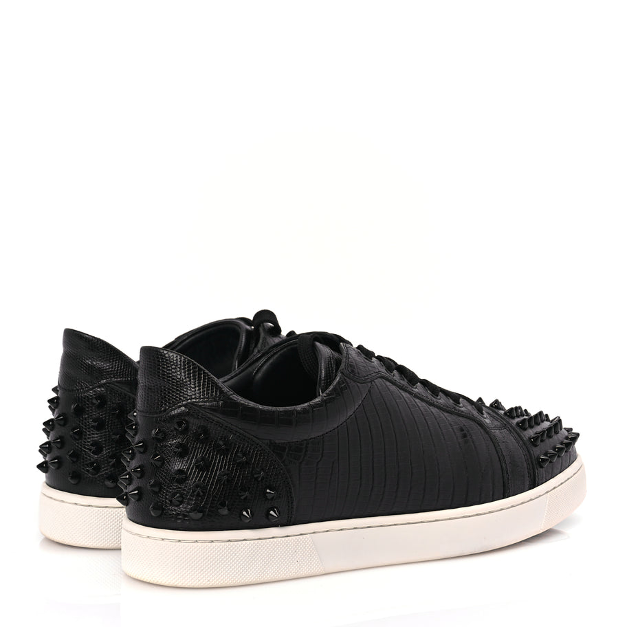 Calf Lizzy Vieira 2 Flat Womens Sneakers Black Image 3