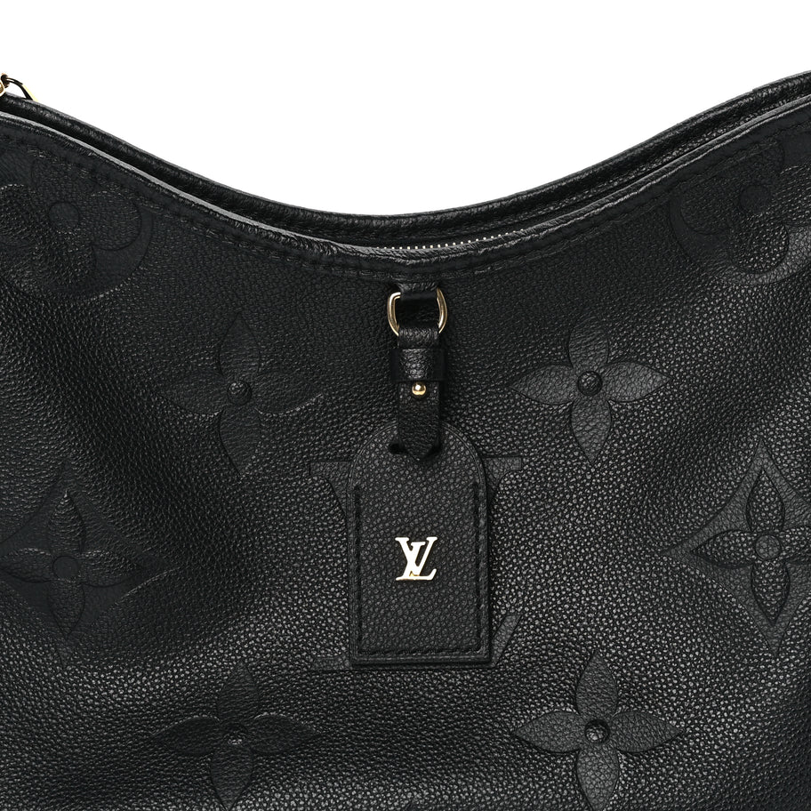 Louis Vuitton Empreinte Carryall PM  Black Image 6