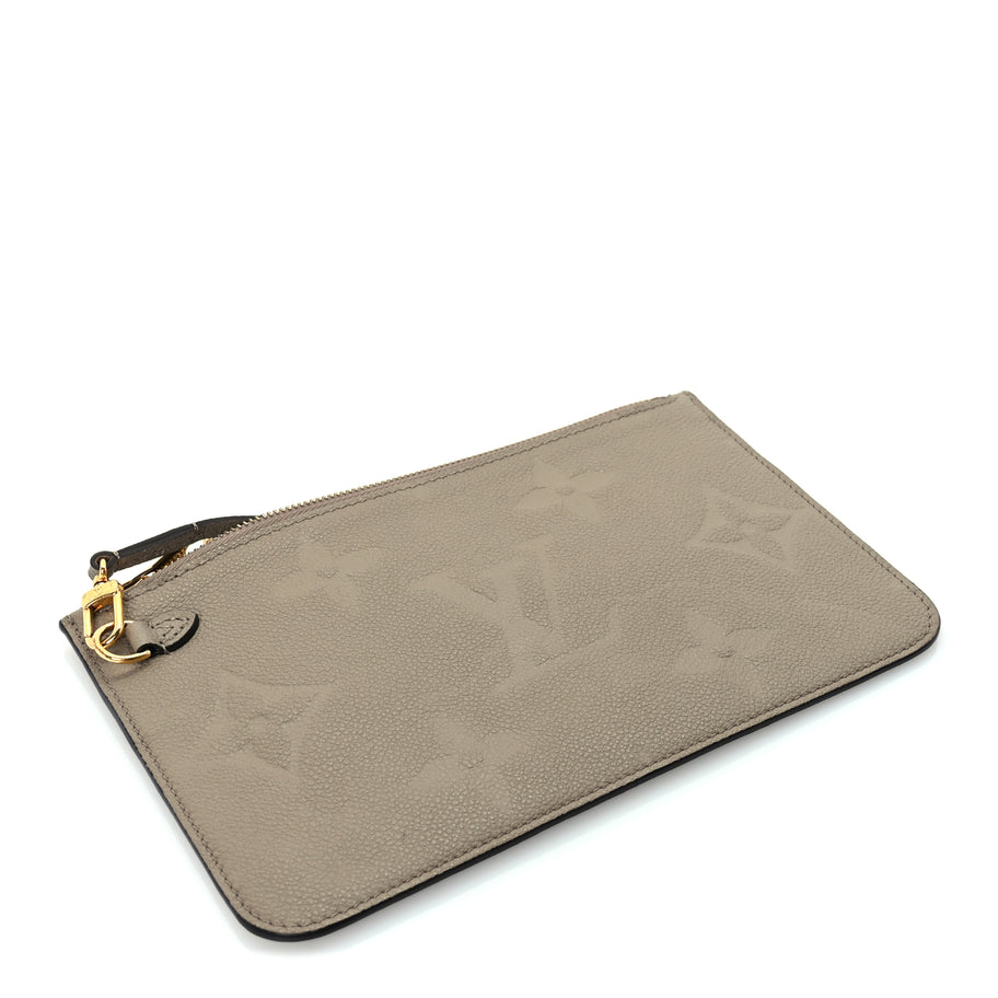 Louis Vuitton Empreinte Monogram Giant Neverfull MM Pochette  Tourterelle Image 4