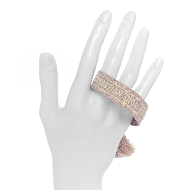  Christian Dior Woven Cotton J'Adior Friendship Bracelet Se Pink