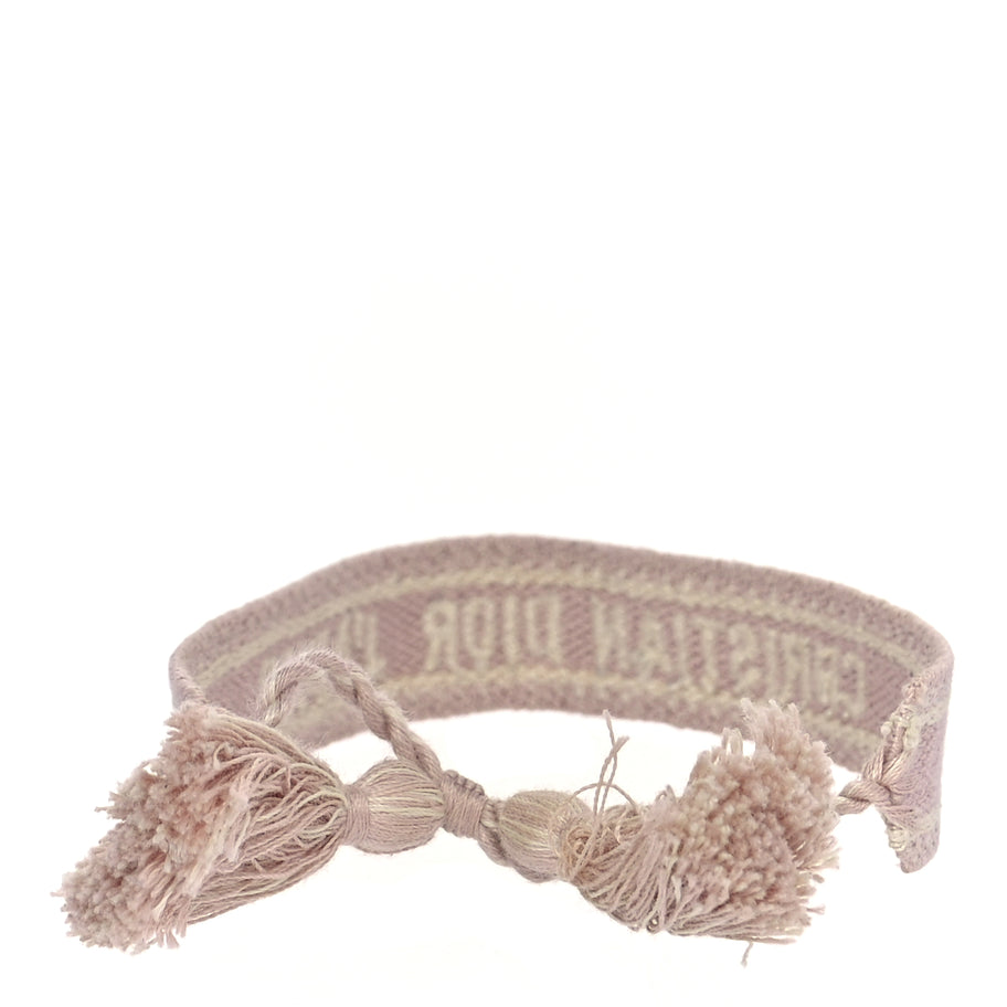 Christian Dior Woven Cotton J'Adior Friendship Bracelet Se Pink Image 4